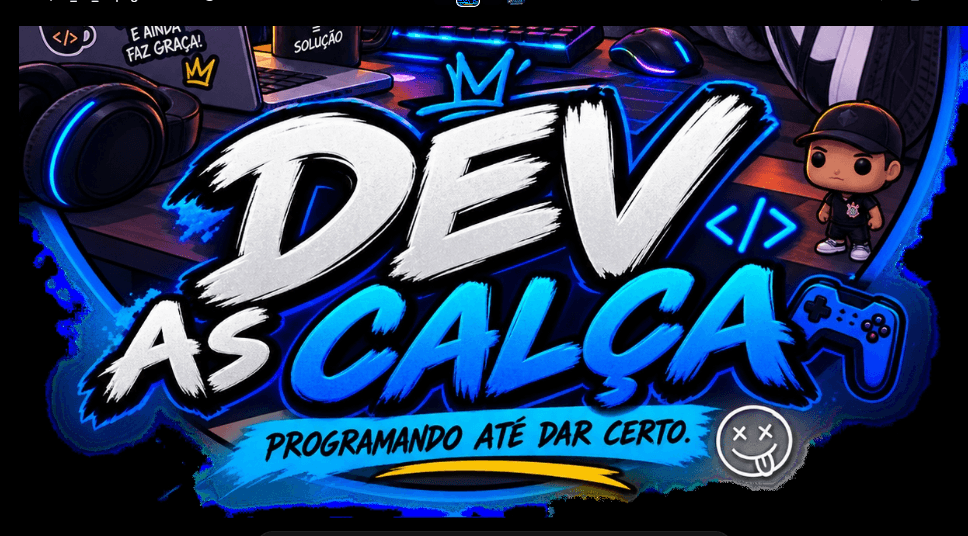 Setup Dev as Calça